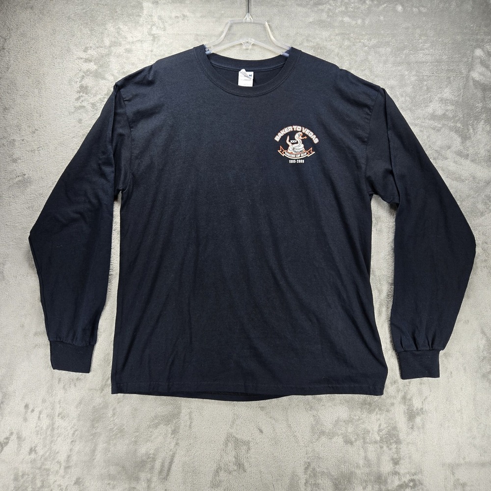 Baker To Vegas XXV 2009 Challenge Cup Relay‎ Long Sleeve Tee XL Snake Gildan